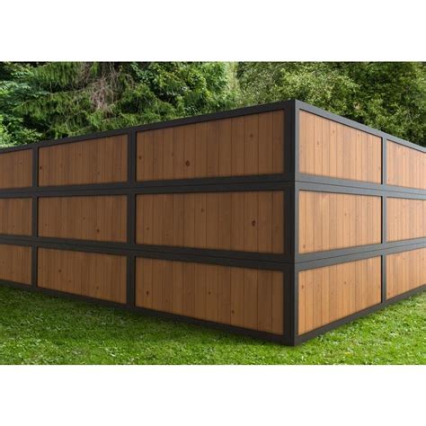 Outdoor Essentials Wood Fence Panels At