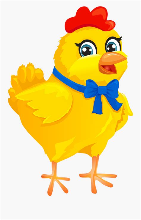 Transparent Funny Chicken Clipart Chicken Png Clip Art