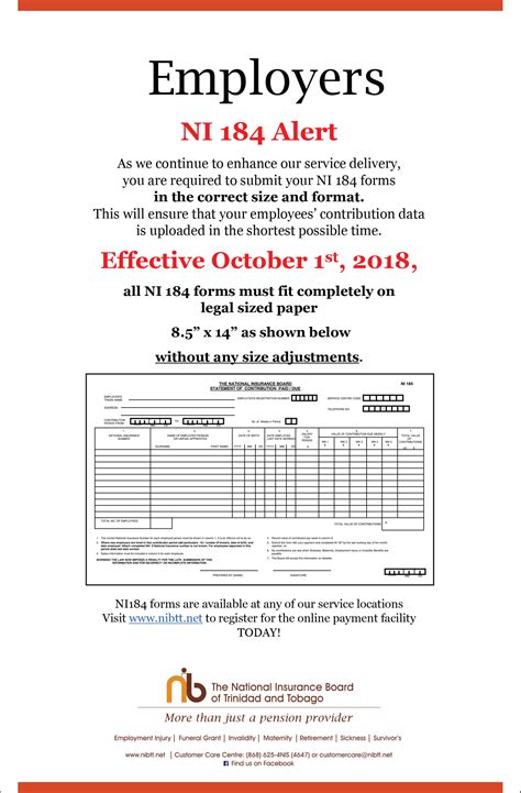 The national insurance board is committed to becoming the largest provider of pensions, in the turks & caicos islands providing social security and other services to the people of the islands. The National Insurance Board of Trinidad and Tobago (NIBTT)