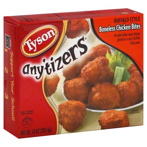 Tyson Any Tizers Buffalo Style Boneless Chicken Bites Shop Chicken At