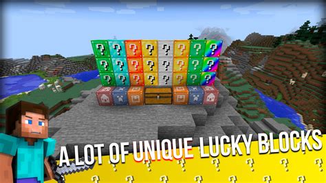 Lucky Block Mod For Minecraft Apk Für Android Herunterladen
