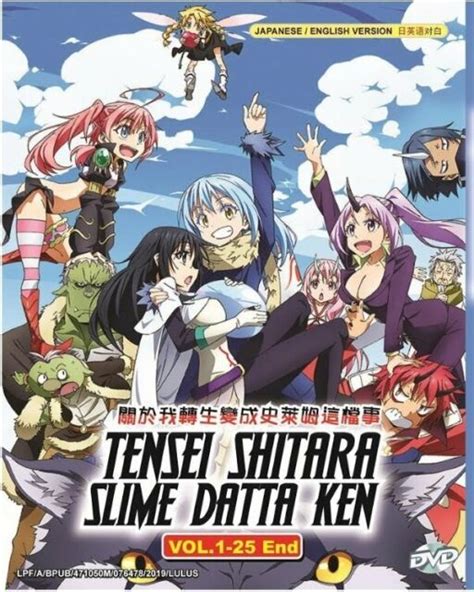 DVD Anime That Time I Got Reincarnated As A Slime VOL 1-25 End English