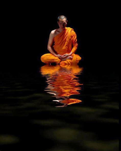 Venerable Mettananda Bhikkhu Buddhist Monk Meditation On Water The