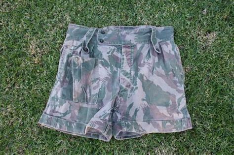 Uniforms Rare Genuine Rhodesian Selous Scouts Shorts Zim Camo Was