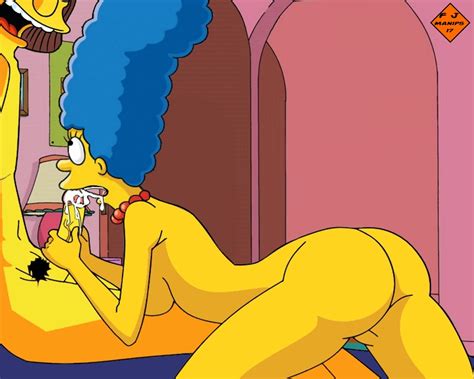 Rule 34 Blowjob Cum Cum In Mouth Fjm Jimbo Jones Male Marge Simpson