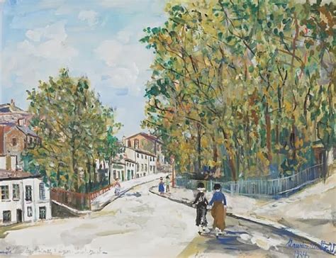 Paintings Of Spring Maurice Utrillo 26 Decembrie 1883 5 Noiembrie