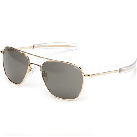Military Randolph Aviator Sunglasses For Superior Visual Acuity And Eye Protection