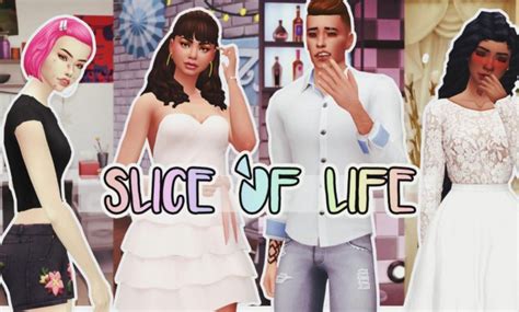 Enabling this mod will add the following options: Sims 4 Slice Of Life Mod - Best Sims Mods