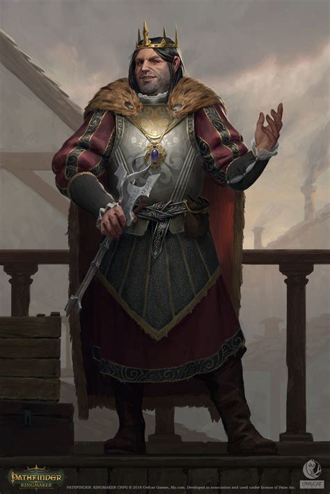 Pathfinder Kingmaker King Irovetti Akim Kaliberda On Artstation At