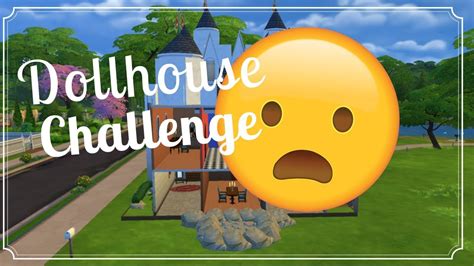 Sims 4 Dollhouse Build Challenge🏠speed Build Youtube
