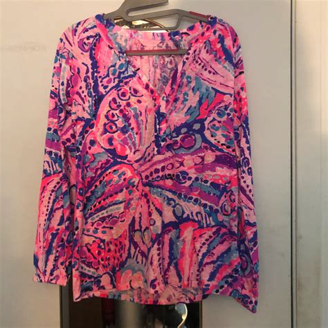Lilly Pulitzer Tops Lilly Pulitzer Long Sleeve Top Poshmark