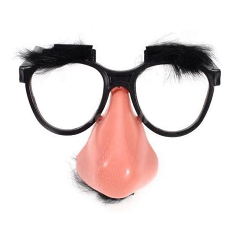 Plastic Glasses Mustache With Fake Nose Clown Party Fancy Dress Up Costume Props Ebay
