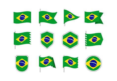 Bandeira Do Brasil Em Vetor