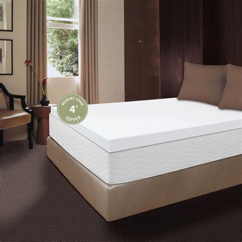 The innovative visco elastic foam mattress was introduced in 1990 and since then, millions of people have enjoyed a good night's sleep on one of these. Visco® 4" Memory Foam Mattress Topper - 227171, Mattress ...