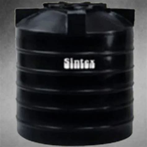 Plastic Sintex Water Tanks Shape Round Color Black At Best Price