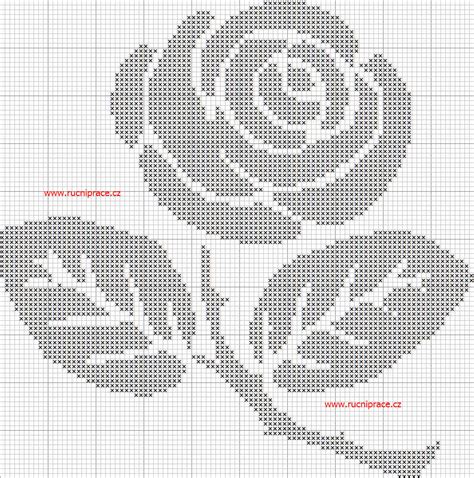 Check out this sampling of free cross stitch patterns to find some new and exciting projects for you to work on. Borduurpatroon roos en garen - Hobby.blogo.nl