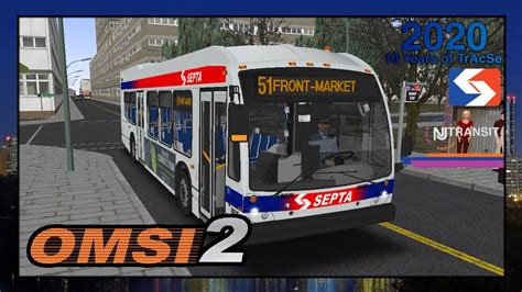 Virtual Septa Bus Fanning In Omsi 2 Youtube