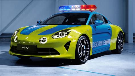 French Police Getting Alpine A110 Patrol Cars For ‘rapid Intervention Duty