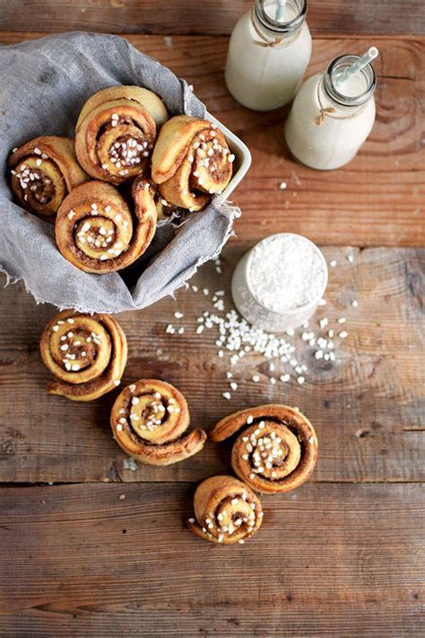 Kanelbullar Kanelbulle Schwedische Zimtschnecken Swedish Cinnamon