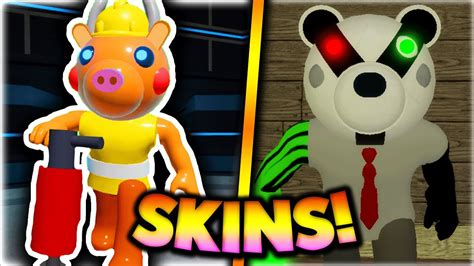 All Piggy Chapter 12 New Skins Roblox Piggy Chapter 12 Youtube