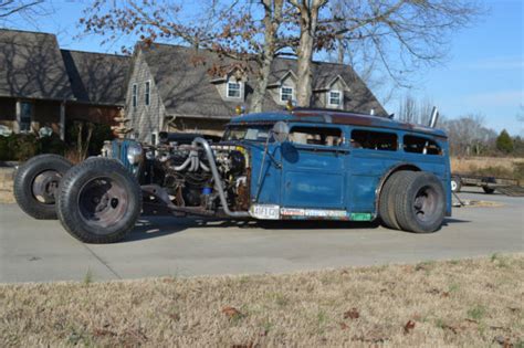 1948 Willys Jeep Overland Station Wagon Ratrod Rat Rod For Sale Other