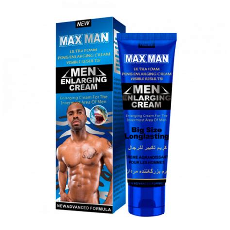 Maxman Men Enlarging Cream Blue Kchondiuxxx