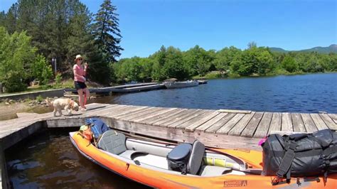 Kayak Camping On Indian Lake Ny Youtube