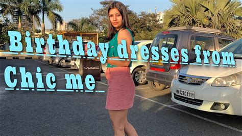 Birthday Dresses From Chic Me Youtube