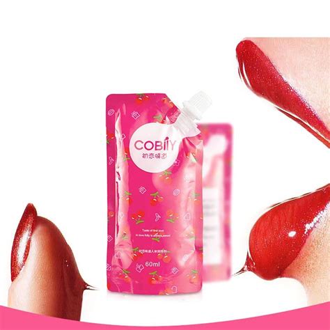 Hot Kiss Strawberry Cream Taste Oral Sex Water Based Edible Lubricant