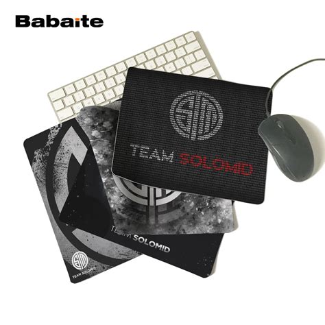 Babaite Exclusive Design Qck Mouse Pad Lol Gaming Team Solo Mid Mouse