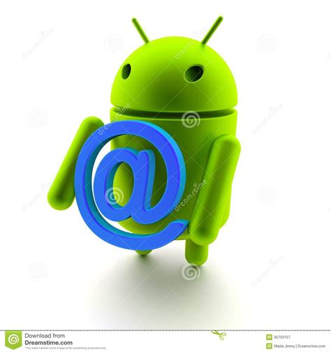 Android 3d Model And Internet Editorial Photography Illustration Of