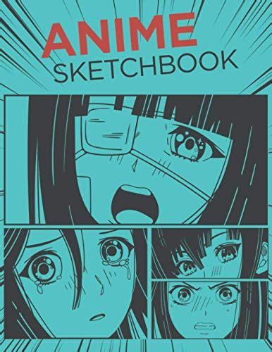 Anime Sketchbook 151 Blank Sketch Pads For Drawing And Practice How