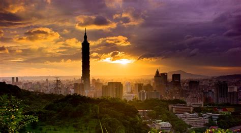 Sunset Taipei Landscape Phucthang Galleries Digital Photography