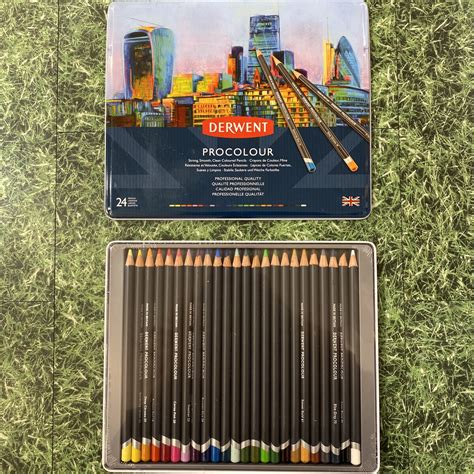 Derwent Procolour Pencil Tin Detail Retail Ltd