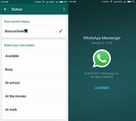 Whatsapp watusi brings a bunch of useful new features to whatsapp such as: How to Get Back Old WhatsApp Status on Android. - BounceGeek