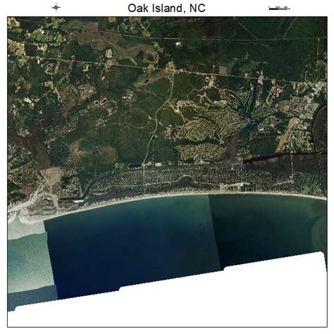 Aerial Photography Map Of Oak Island Nc North Carolina