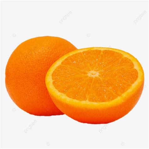 Naranja Cortada A La Mitad Naranja Fresca Madura Png Dibujos Uno Y