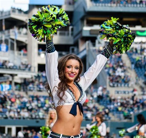 sports babes seattle seahawks cheerleaders the sea gals ready