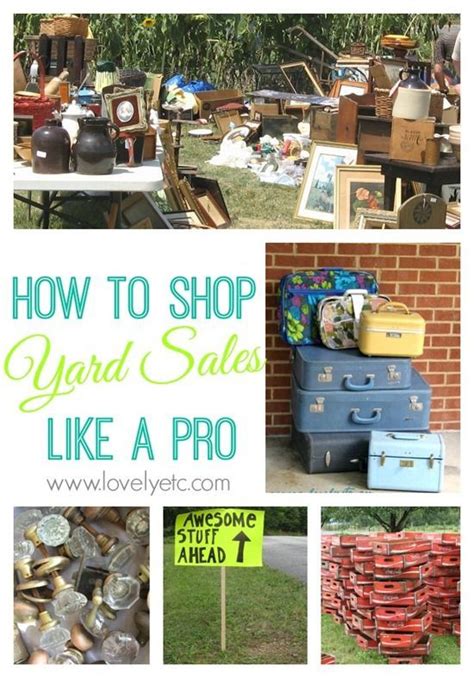 How To Shop Yard Sales Like A Pro Tons Of Tips For Finding The Best