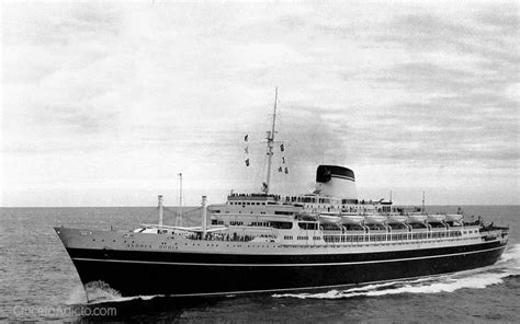 Andrea Doria Se Hunde Tras Chocar Con El Stockholm 25 7 1956