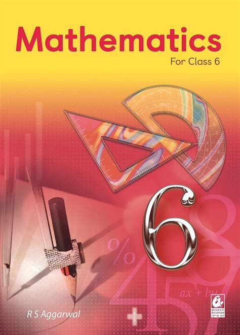 English Rs Aggarwal Mathematics Class 6 Book Class 6th At Rs 240
