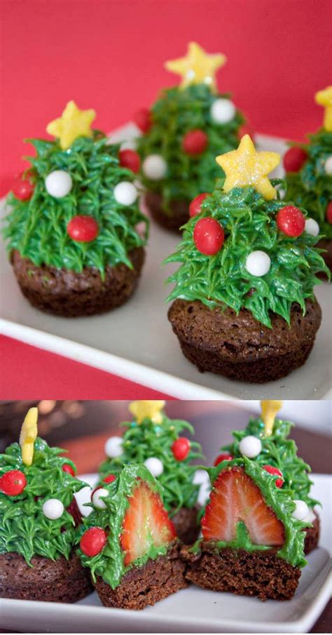 In a large pan, gently heat butter, chocolate and brandy (if using) until melted. 19 Amazingly Cute Ideas For Christmas Treats That You Can Actually Make | Christmas tree ...