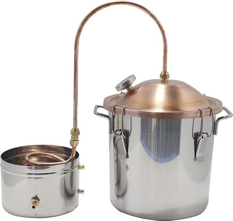 Buy Kingsunshine Water Distiller Copper Lid Pot Still 3 Gallon Online