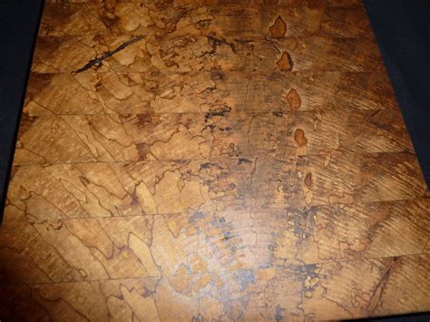 Hand Crafted Ambrosia Maple End Grain Chopping Board Butcher Block