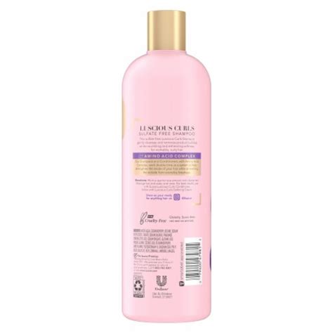 Suave Pink Luscious Curls Curls Defining Shampoo 165 Oz Kroger