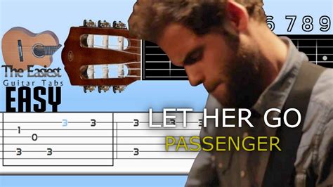 Passenger Let Her Go Guitar Tab Youtube