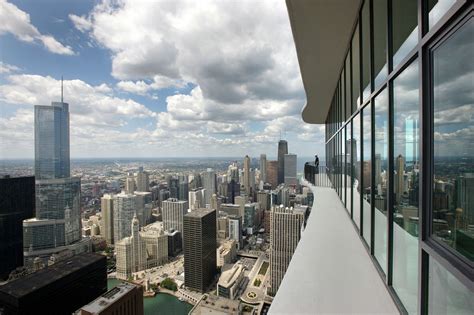 Aqua Chicago Penthouse Balcony Views Favorite Places Chicago