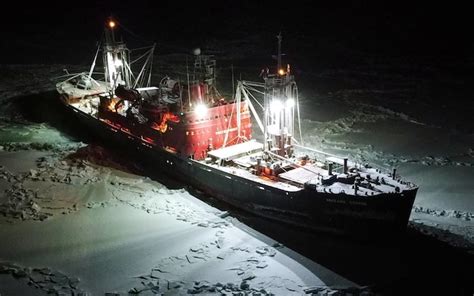 Dozens Of Ships Stuck In Arctic As Ice Freezes Early In Reverse Of