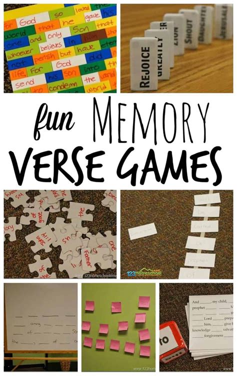 7 Fun Bible Memory Verse Games Work With Any Verse Artofit