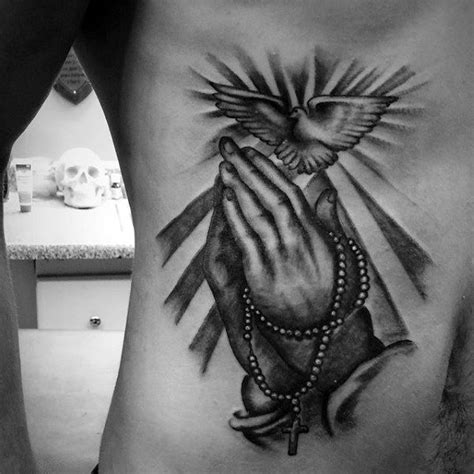 70 Praying Hands Tattoo Designs For Men Silence The Mind
